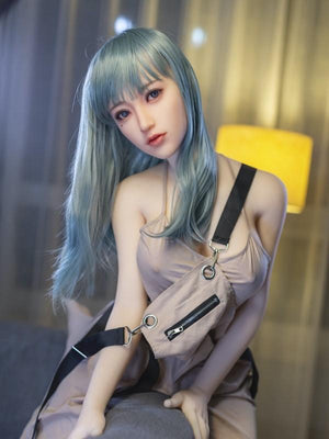 SanHui 168cm blue hair big breasts sex doll-Hexue - lovedollshops.com