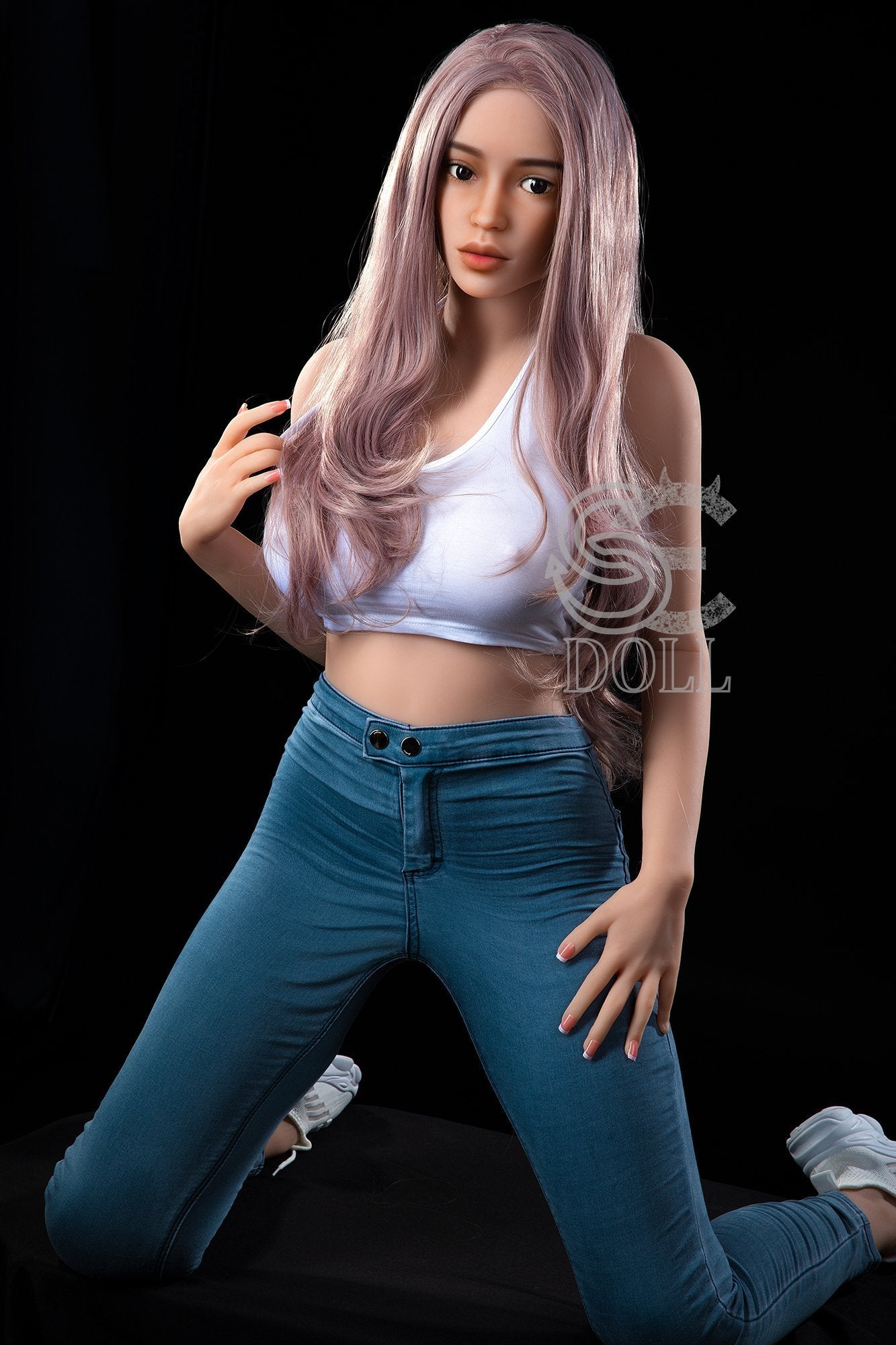 SE 161cm G Cup Big Breast Pink Long Hair Fashion Cool Sexy Doll-Beth - lovedollshops.com