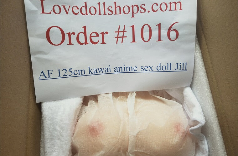 AF Doll 125cm Mini sex doll Jill open box - lovedollshops