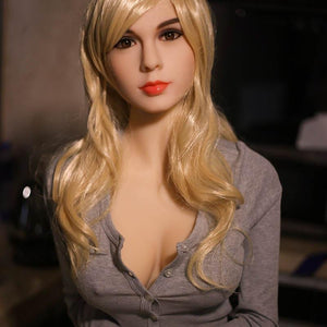 158cm Barbie's golden long hair female big butt doll Realistic love doll---Zafaria - realdollshops.com