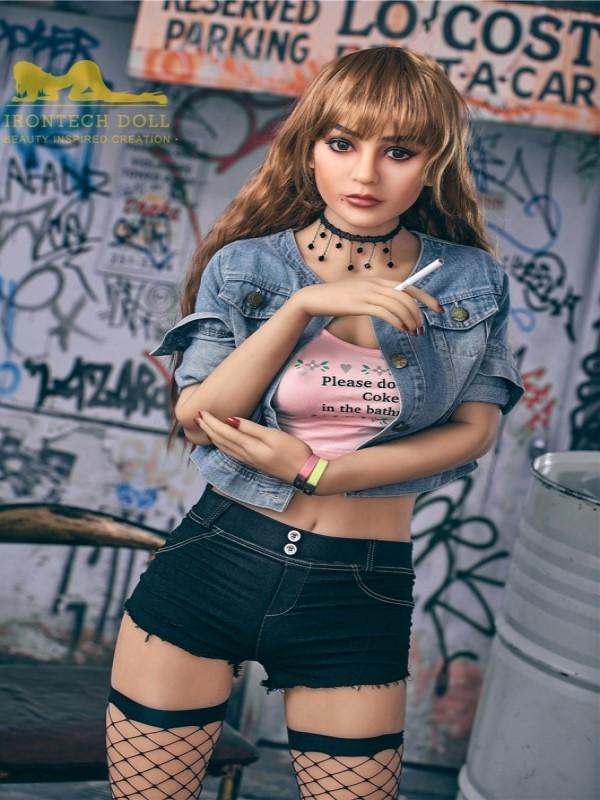 163cm small breasts wheat skin sexy youth sex doll Julia - lovedollshops.com