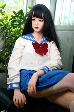 Bezlya Doll 163CM A Cup JK Costume Silicone Head TPE Sex Doll 2.0 - HaiTang