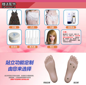 ElsaBabe Doll 165cm Cool Anime Silicone Sex Doll Mila Bell