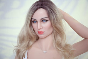 AF 161cm implant hair silicone head sex doll Velika - lovedollshop