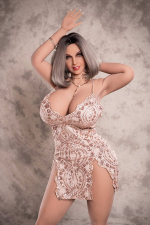 AF 162cm huge breasts silicone+tpe European faces sex doll-Angera | lovedollshops.com