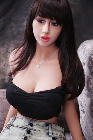 AF doll 165cm big breast black sex doll Enid - lovedollshop
