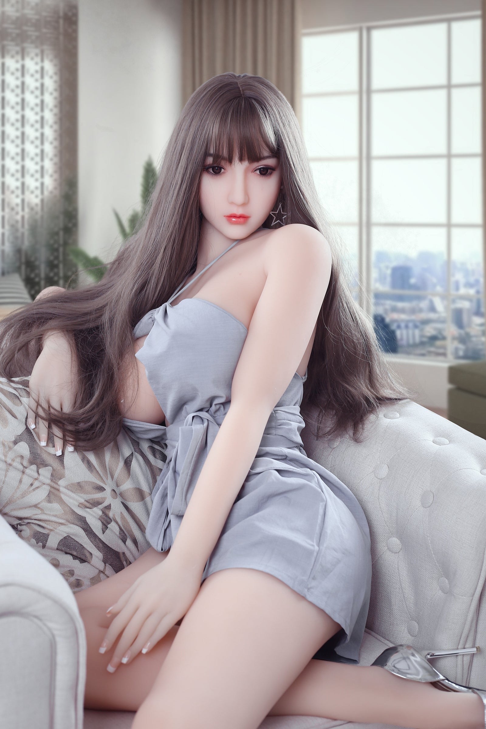 AF DOLL 166cm Big breasts TPE Sex Doll Amy - lovedollshops.com