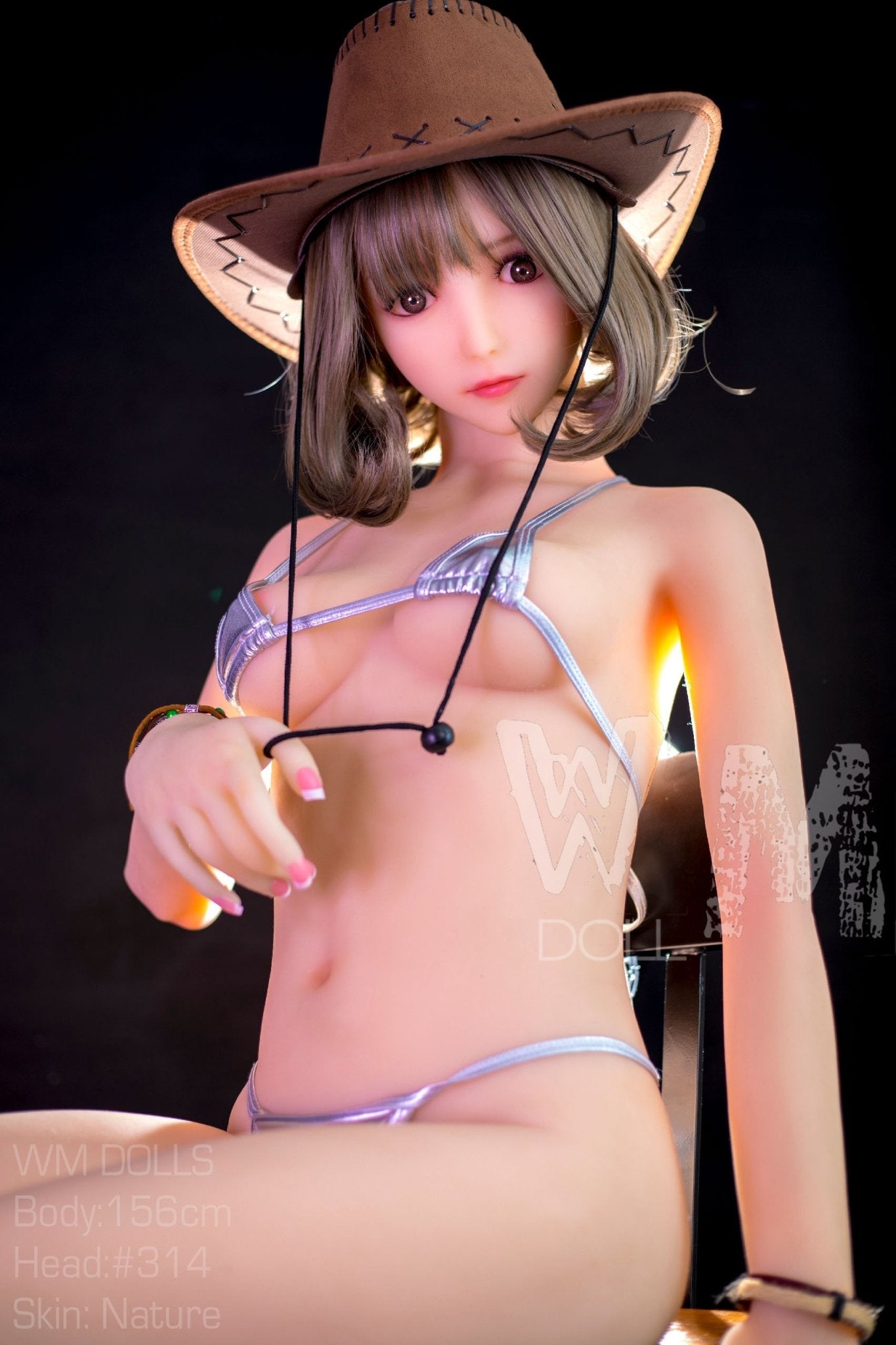 Annie May - WM 156cm C Metal Skeleton Big breast ass real sex doll price young girl sexy love doll - lovedollshop
