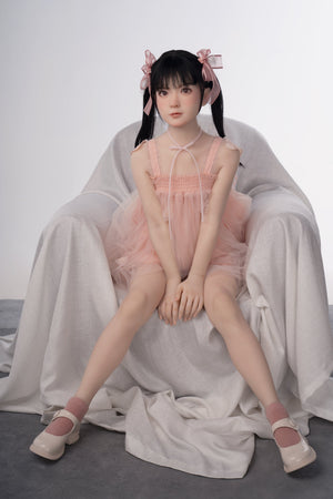 Axbdoll 142cm Beauty Series Flat Chested Anime TPE Doll TD16 (TPE Body+TPE Head +Extra Silicone Head) - lovedollshops.com
