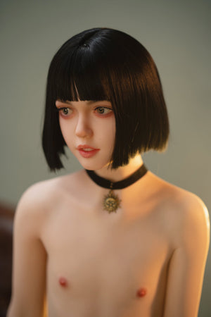 Axbdoll 142cm Flat Chested Fair Skin Silicone Anime Sex Doll GD09 - lovedollshops.com