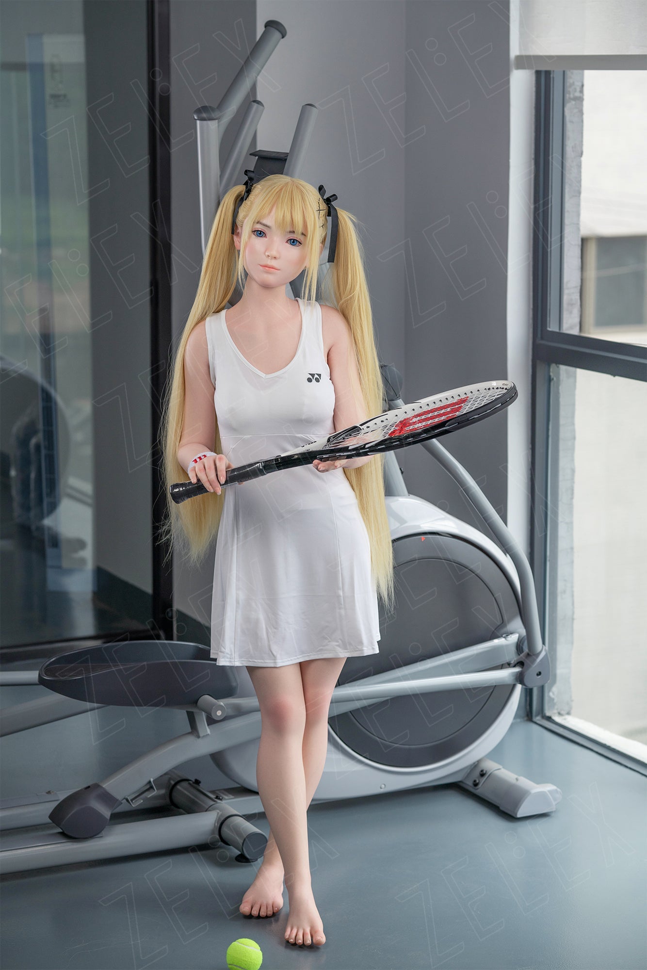 Axbdoll 147cm Quadratic Element A Cup Silicone Anime Sex Doll G53 Marya - lovedollshops.com