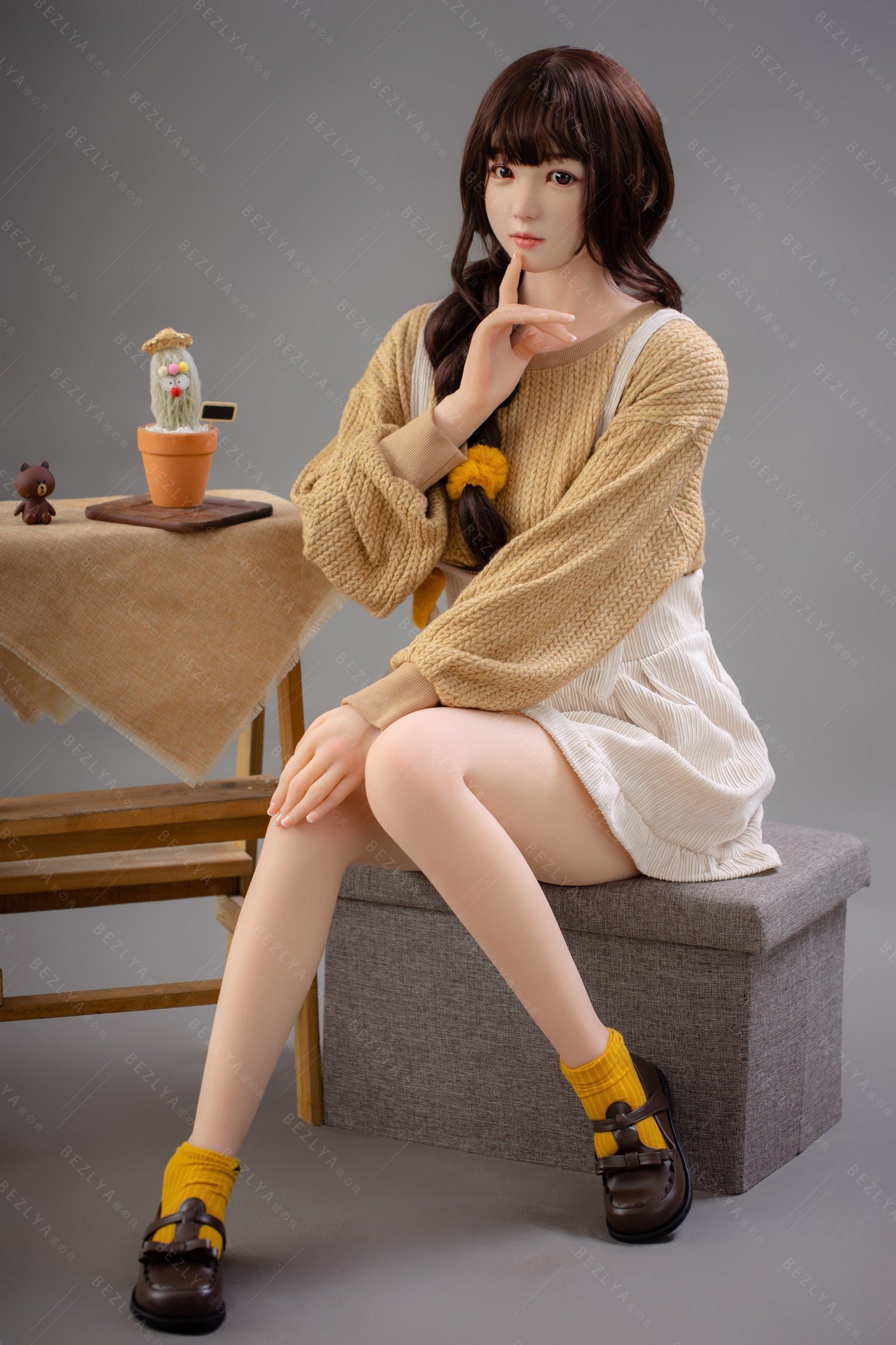 Bezlya Doll 160CM B Cup Young Girl Silicone Sex Doll 2.1 - Hyacinth - lovedollshops.com