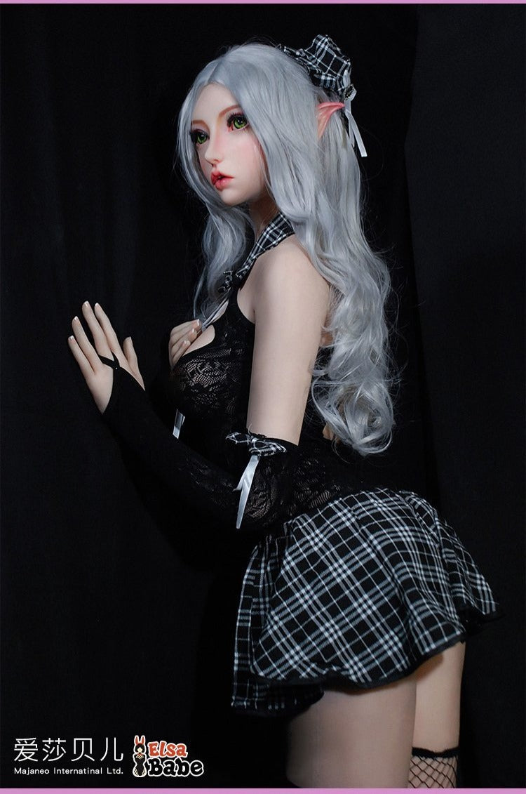 ElsaBabe 165cm sliver hair sex doll Suzuki Chiyo - lovedollshops.com