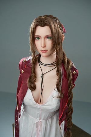 Game Lady 167cm Final Fantasy 7 Silicone Sex Doll Aerith Lady - lovedollshops.com