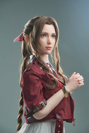 Game Lady 167cm Final Fantasy 7 Silicone Sex Doll Aerith Lady - lovedollshops.com