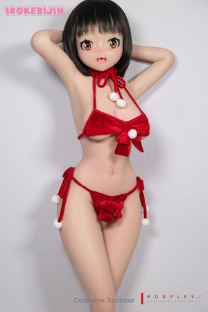 Irokebijin 135CM Medium Boobs Anime Silicone Sex Doll Suzu - lovedollshops.com