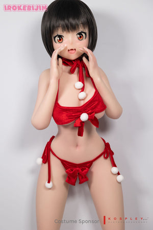 Irokebijin 135CM Medium Boobs Anime Silicone Sex Doll Suzu - lovedollshops.com