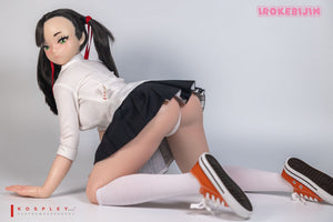 Irokebijin Doll 95cm Medium Breats Anime Silicone Sex Doll Mary - lovedollshops.com