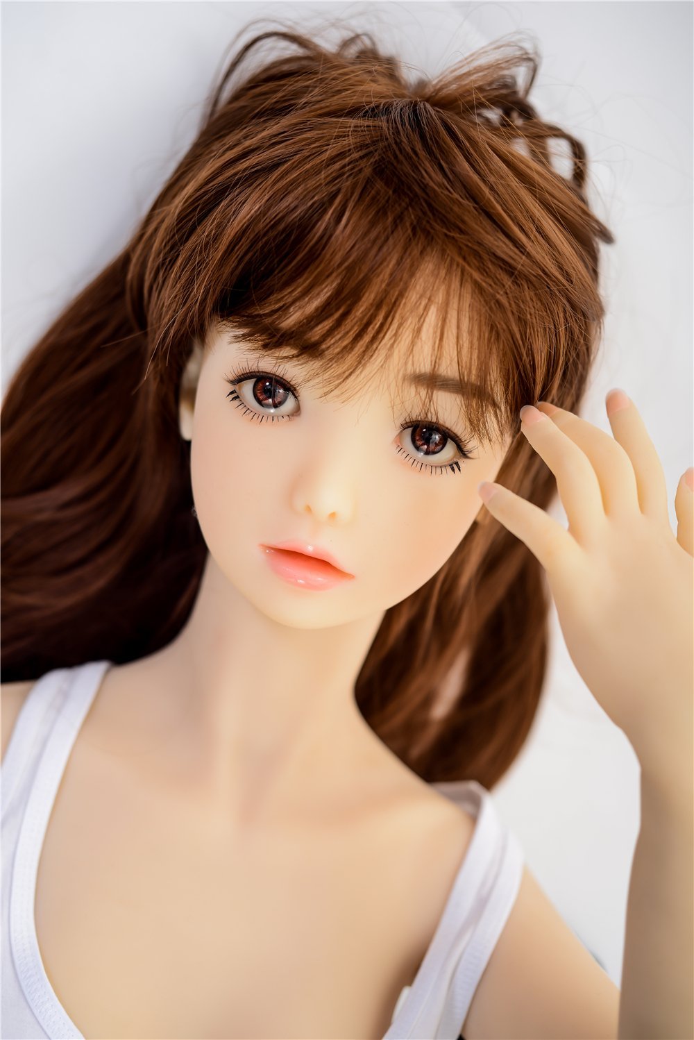Irontech 145cm brown small sex doll Viveka - lovedollshop