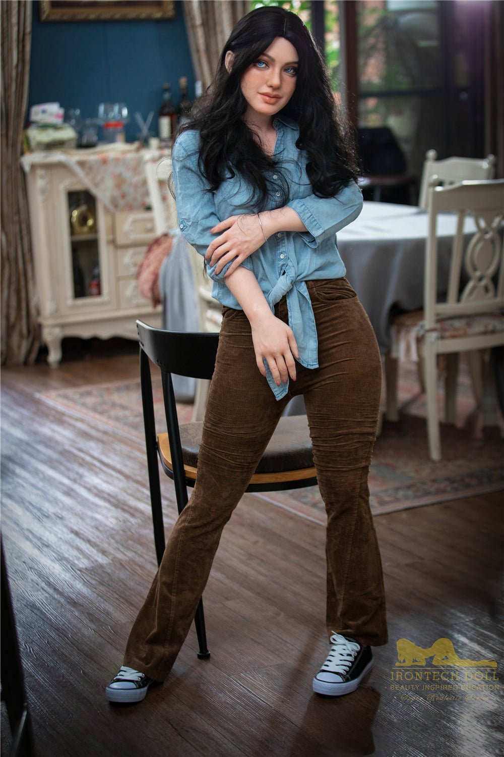 Irontech Doll 152cm Realistic Silicone Sex Doll S27 Lvy Natural - lovedollshops.com