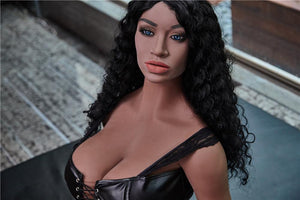 Irontech Sex Doll | 158cm black fat Nuru - lovedollshop