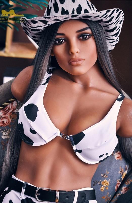 IrontechTorso 90cm wheat skin color mid-chested half-length torso sex doll Doria - lovedollshops.com