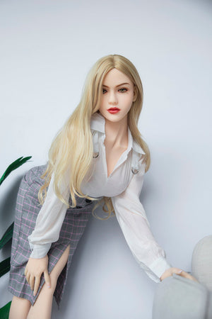 Jarliet 166CM Medium Boobs Blonde Caucasian TPE Sex Doll Nancy - lovedollshops.com