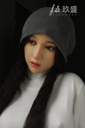Jiusheng 150cm Silicone Head+ TPE Body Sex Doll Lily - lovedollshops.com