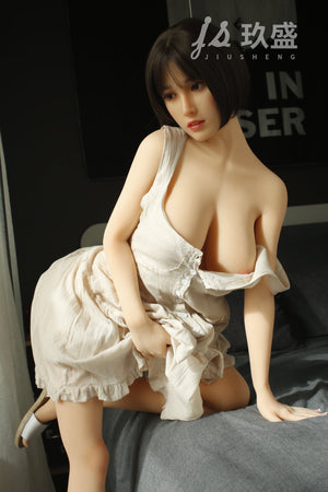 Jiusheng 150cm Silicone Head+ TPE Body Sex Doll Nicole - lovedollshops.com