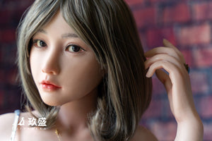 Jiusheng 158cm F Cup Loli Silicone Sex Doll Betty - lovedollshops.com