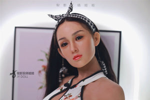 JY 166cm Asian gentle curvy cheongsam silicone head sex doll-Minxuan - lovedollshops.com