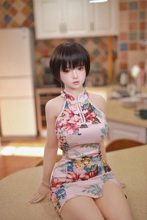 JY DOLL 161CM Big Boobs Short Hair TPE Sex Doll - QianQian - lovedollshops.com