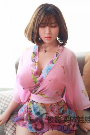 JY165cm Asian Closed Eyes Fat Plump Curvy Sex Doll – Linair - lovedollshops.com