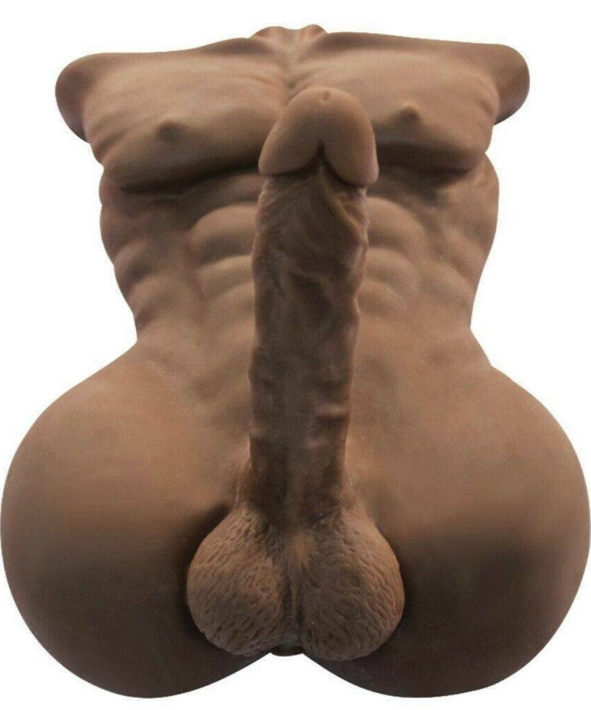 Lifelike Silicone Sex Doll Male Torso Adult Sex Toy Big Penis for Wome image photo