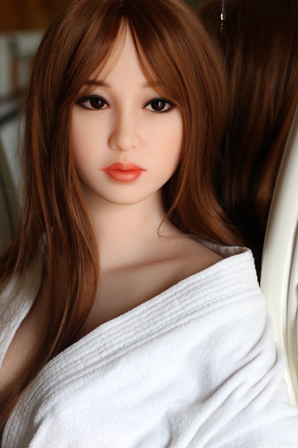 Mini - WM 153cm B Cup beautiful New real full silicone sex doll for men normal breast tpe sex doll - lovedollshop