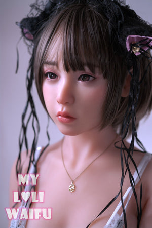 My Loli Waifu 148cm B Cup Silicone Head & Tpe Body Sex Doll-Yuna - lovedollshops.com