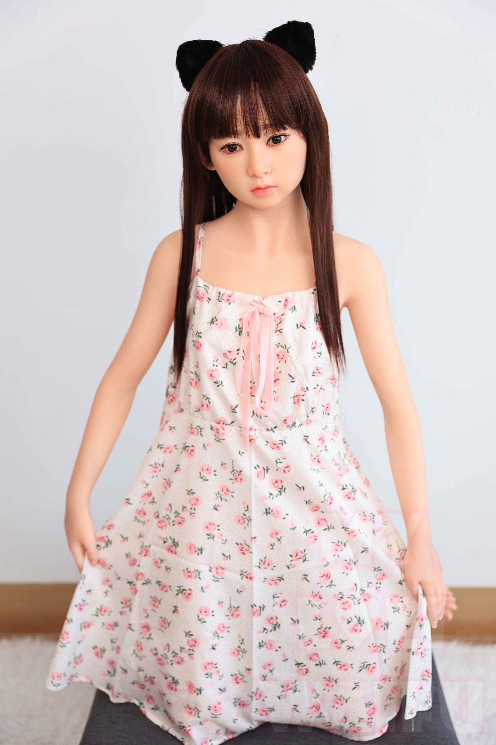 MyLoliWife 145cm A Cup Silicone Head&Tpe Body Sex Doll-Chiharu - lovedollshops.com