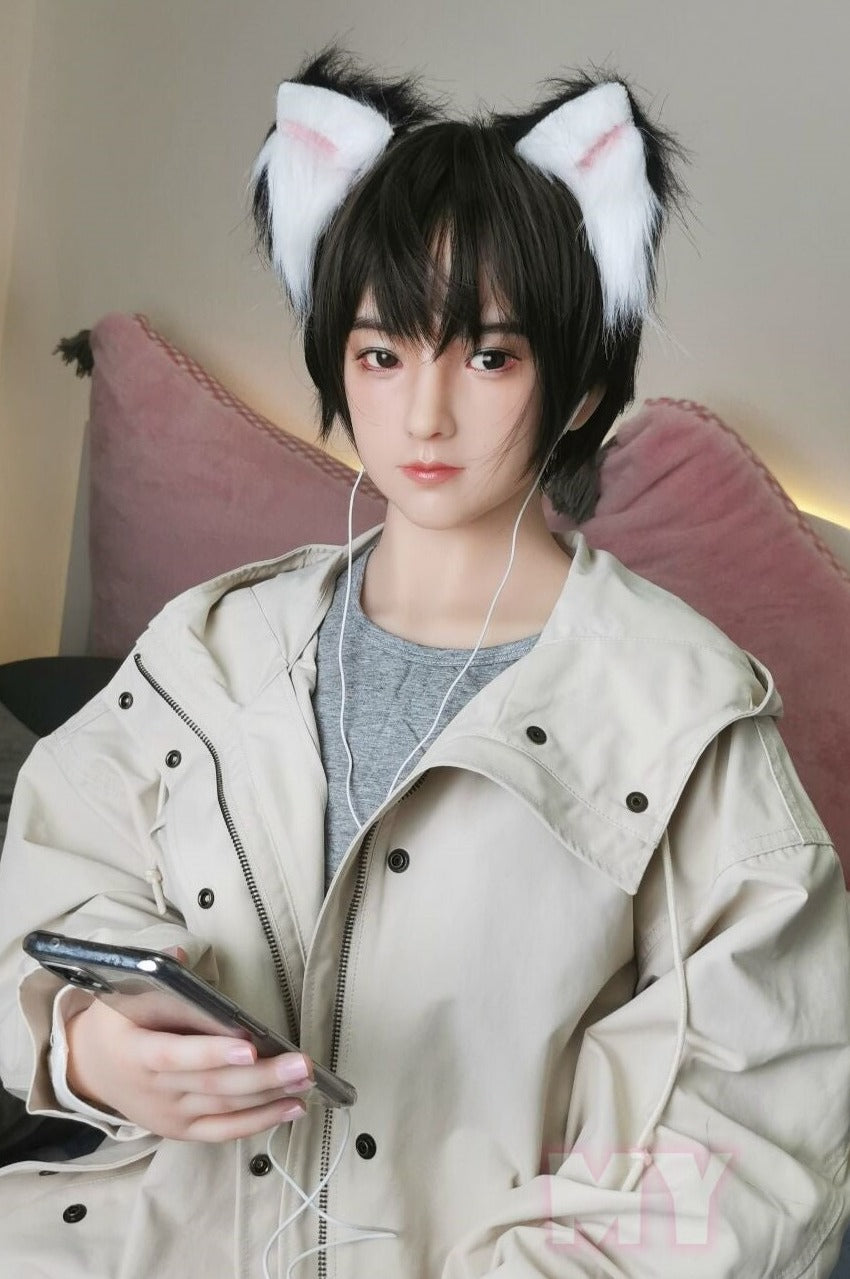 MyLoliWife 145cm A Cup Small Chest Realistic Sex Doll-Haruto - lovedollshops.com