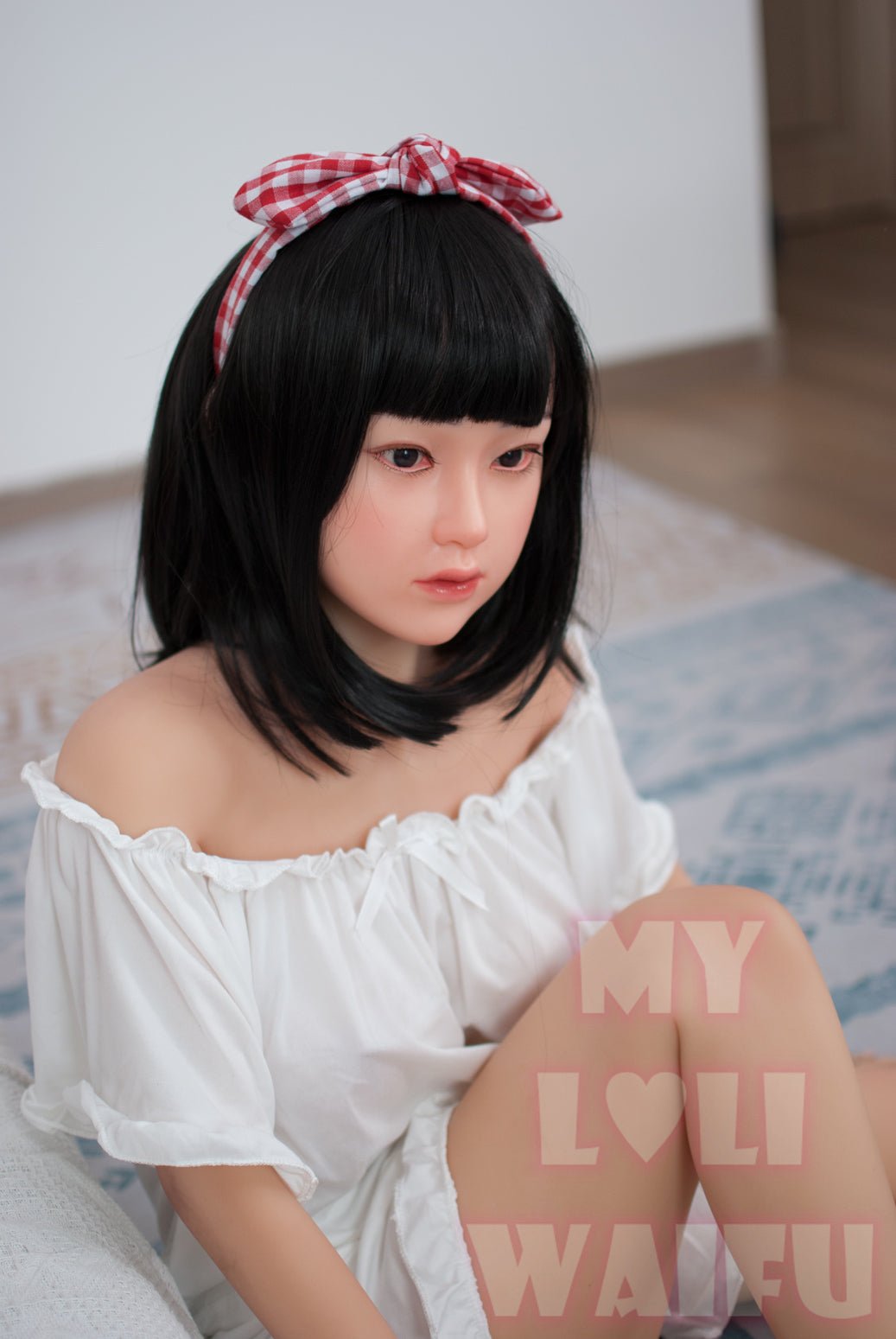 My Loli Waifu 145cm B Cup Silicone HeadandTpe Body Sex Doll-Akari