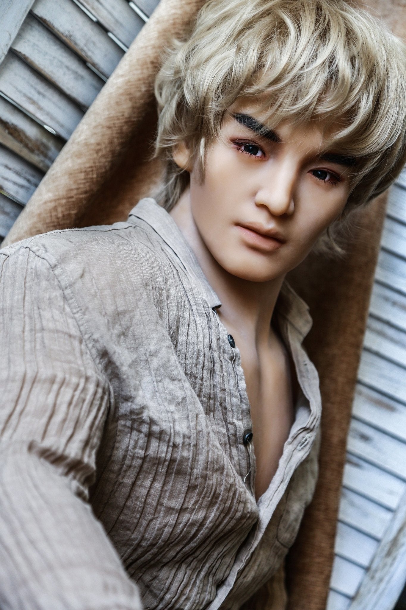 QITA 180cm Strong charm male sex doll Charles - lovedollshop