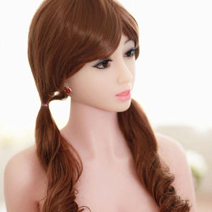Real-life pure sex doll curly hair female love doll – 158 cm Jiexue - lovedollshops.com