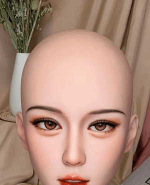 Realistic makeup tpe love sex doll head for sale (only head) -Jixiang - lovedollshops.com