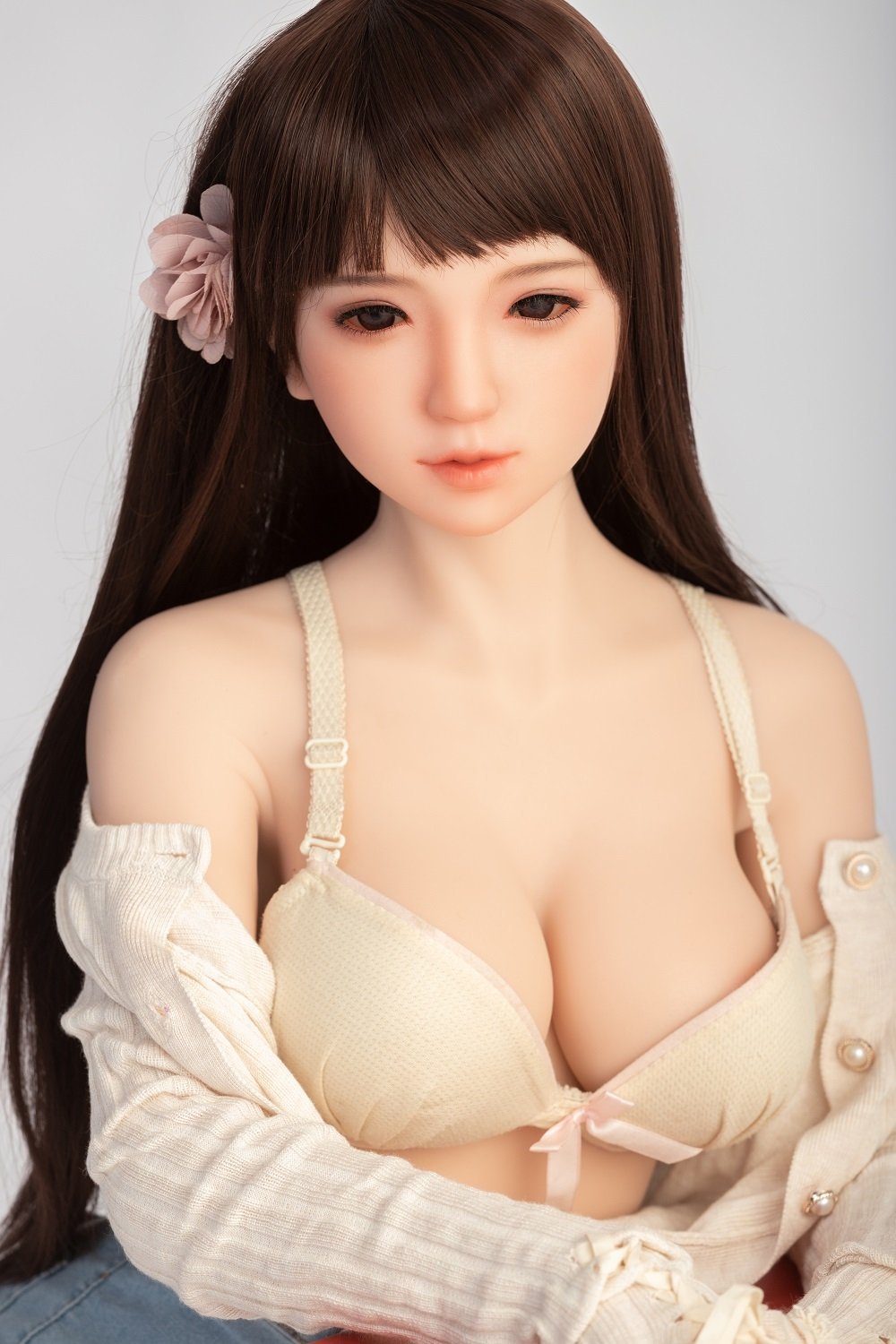 Sanhui 145 (24kg) silicone big boobs Asian sex doll-Qiyue - lovedollshops.com