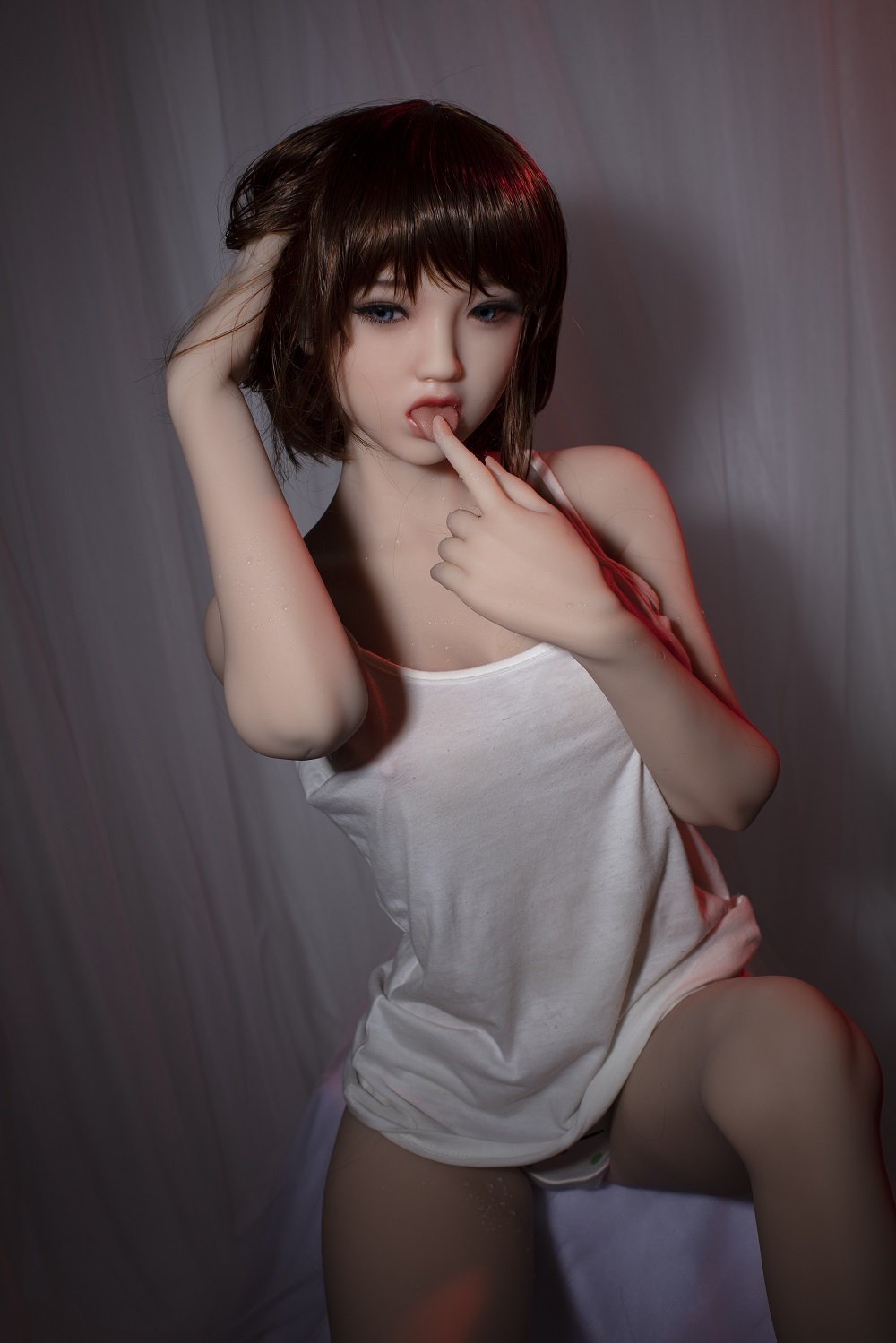 SanHui 145cm samall breasts silicone sex doll -Hexuan - lovedollshops.com