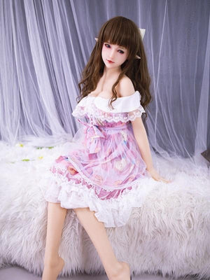 SanHui 156cm Asian Lolita big breasts pure sex doll-Jihui - lovedollshops.com