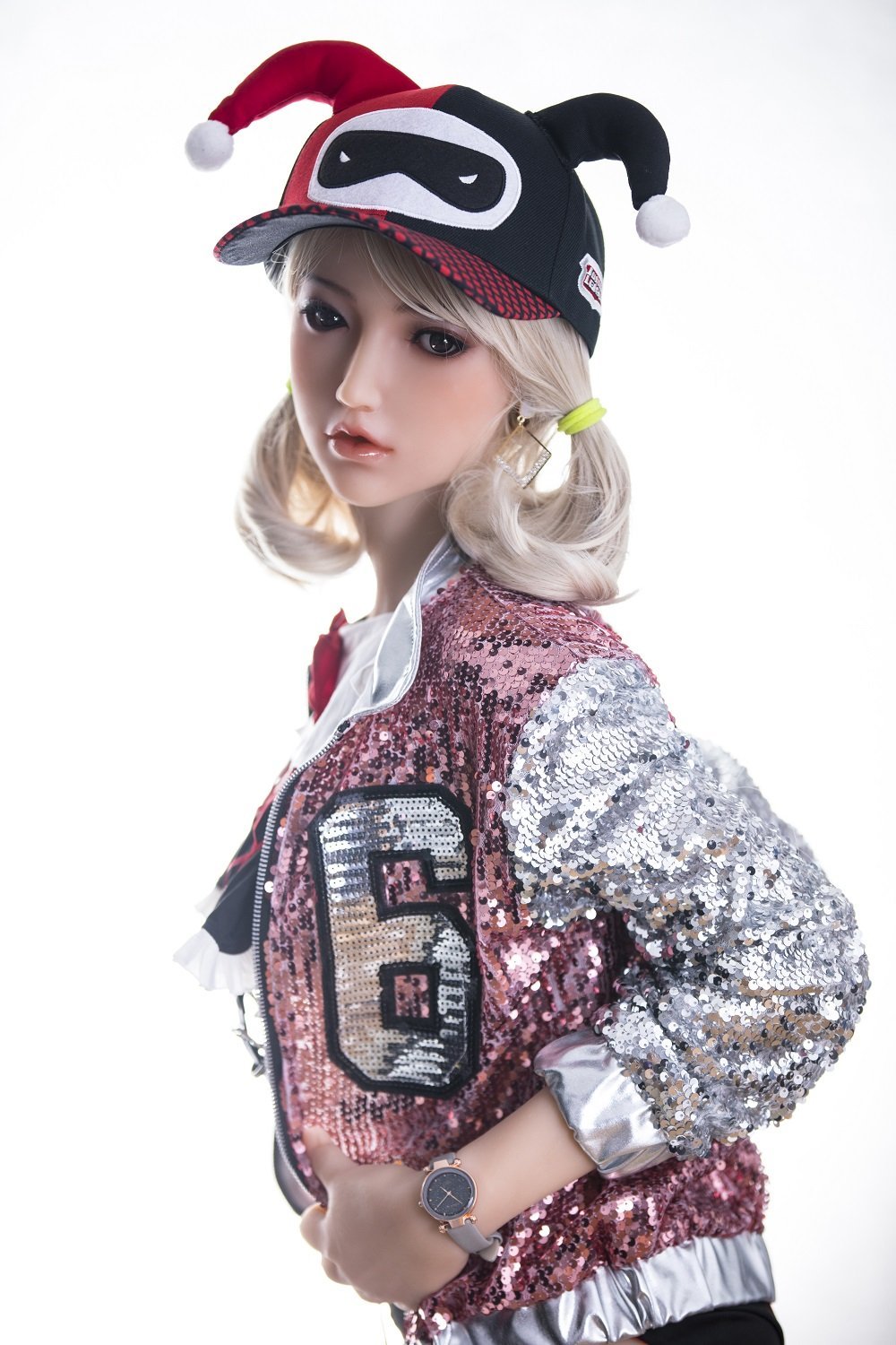 SanHui 158cm white hair cool sex doll-Xiaowei - lovedollshops.com