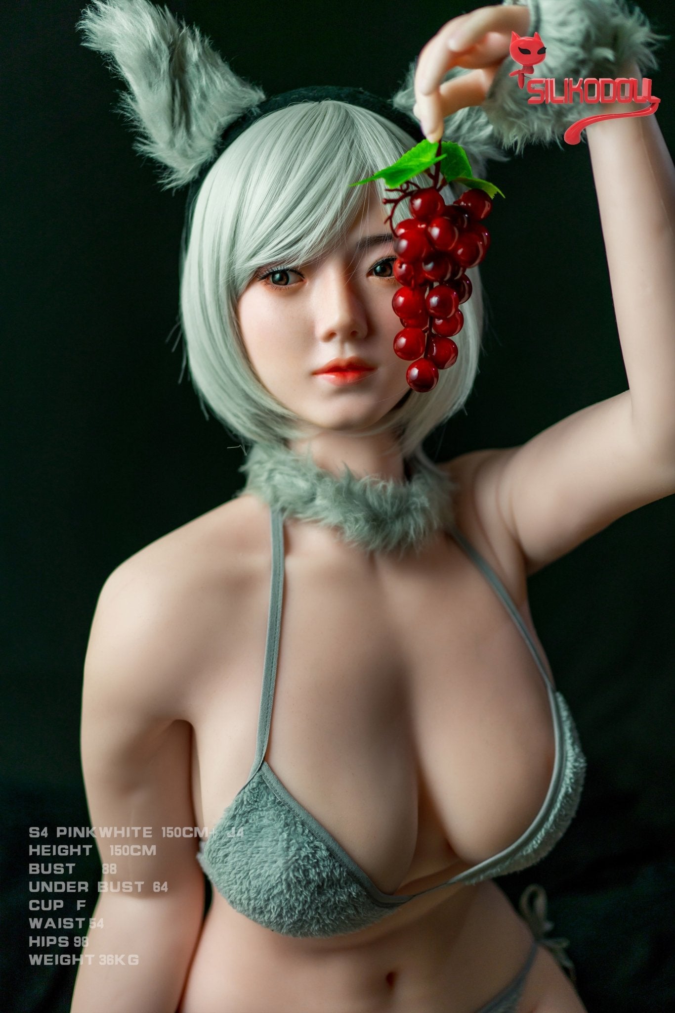 siliko sex doll Custom Skullpanda Glow-Up: Rose Queen Transformation main image 0