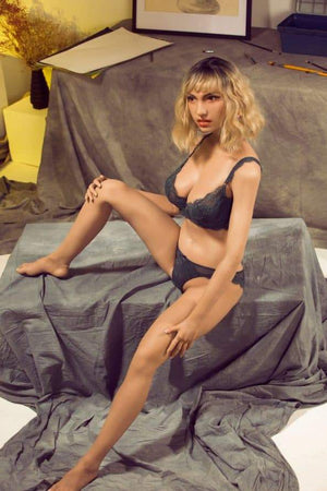 Sino 161cm 35kg European and American face blonde busty sex doll-Herity - lovedollshops.com