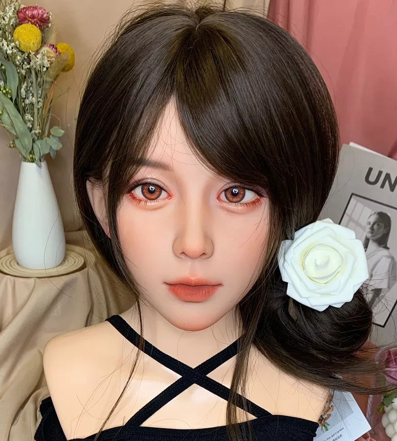 Top makeup tpe sex doll head realistic sex doll -Beibei - lovedollshops.com
