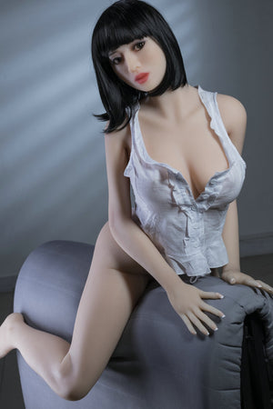 YL 155cm D Cup Black Hair Asian TPE Sex Doll Yuki - lovedollshops.com